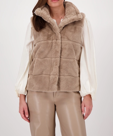 Monari Bodywarmer Imitatiebont