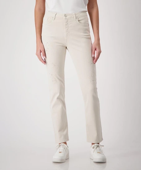Monari Broek Borduursel