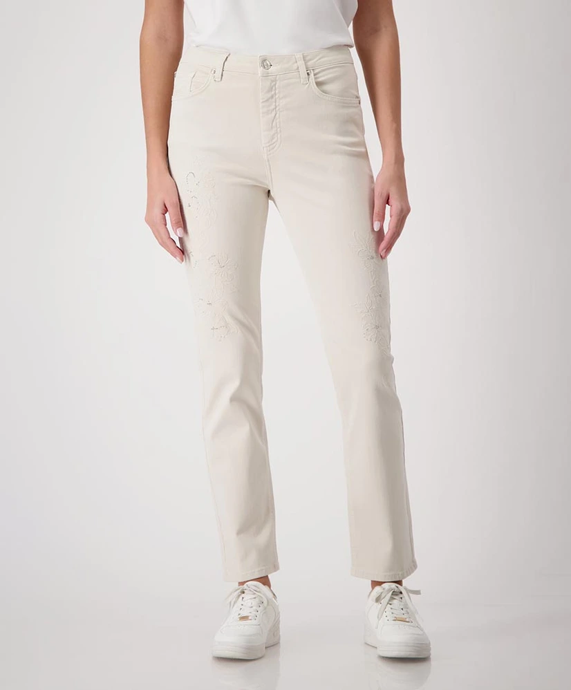 Monari Broek Borduursel