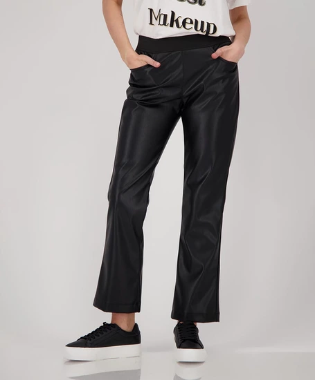 Monari Broek Leer Straight Fit