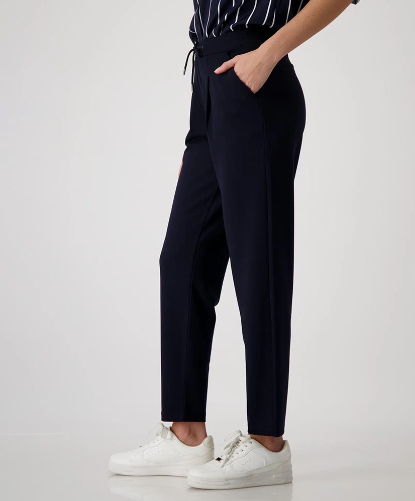 Monari Broek Sweat Effen