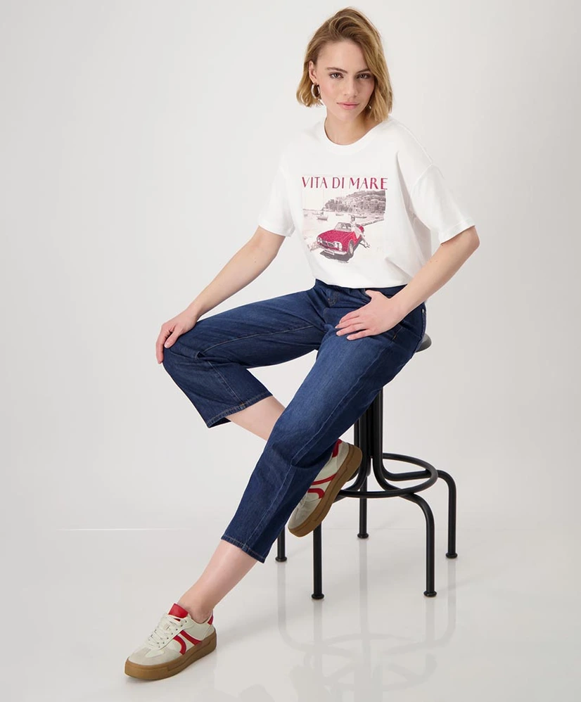 Monari Culotte Broek Denim