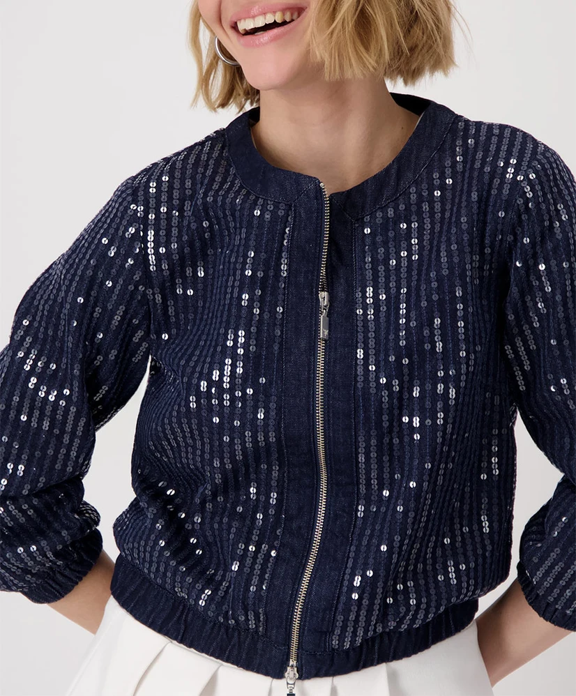 Monari Jack Denim Glitter