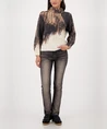 Monari Jeans Straight Fit Rhinestones