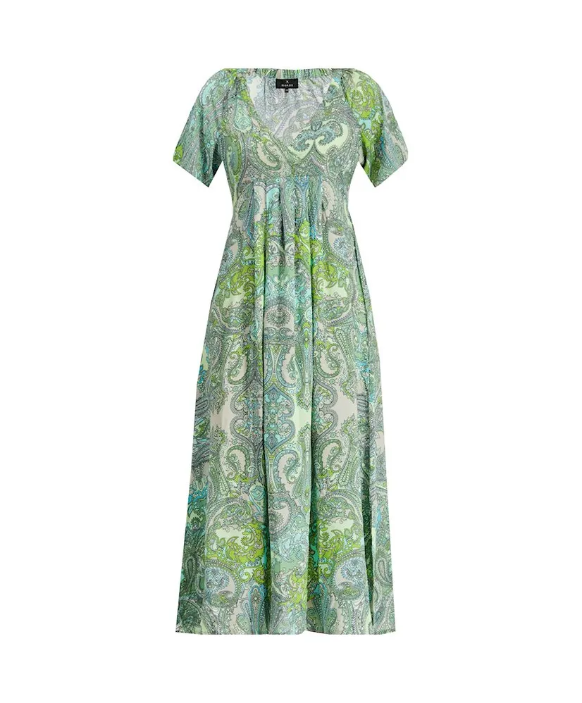 Monari Midi Jurk Paisley Print