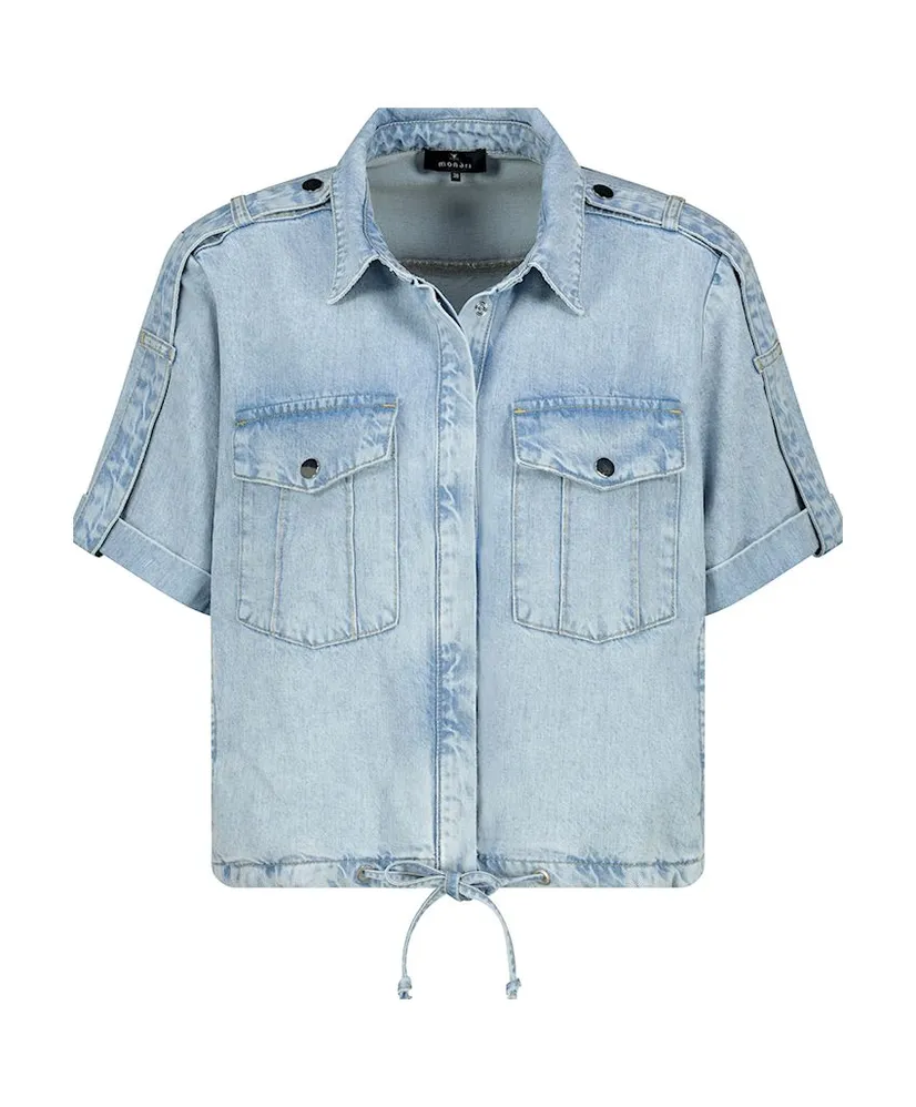 Monari Spijkerblouse Relaxed