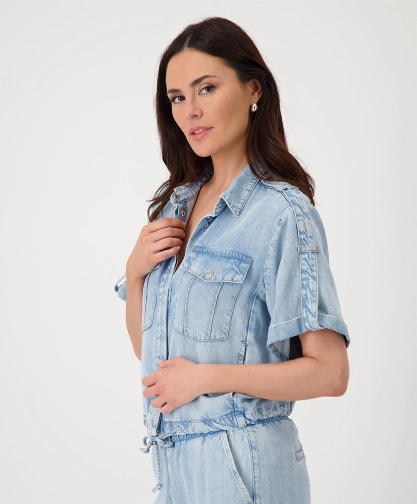 Monari Spijkerblouse Relaxed