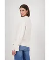 Monari Sweatshirt Opstaande Kraag