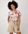 Monari T-Shirt Allover Print