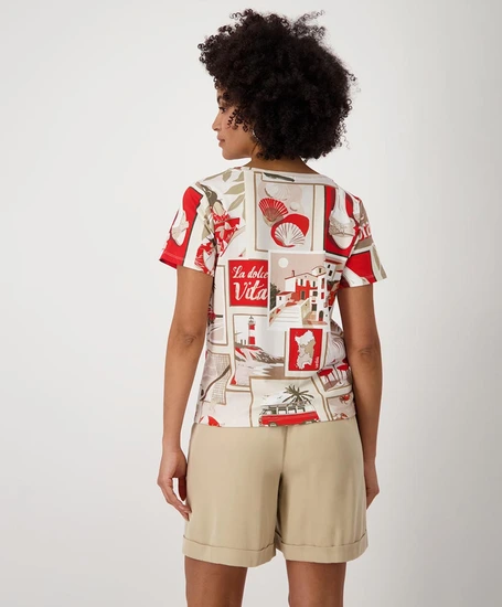 monari T-Shirt Allover Print
