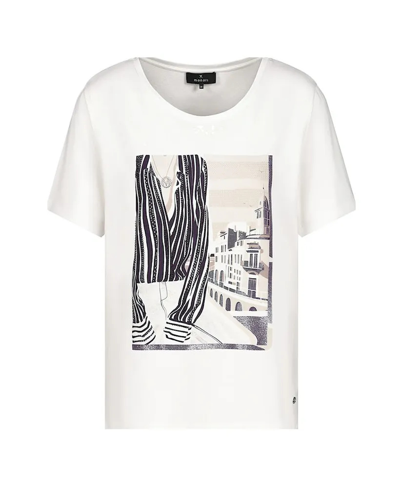 Monari T-shirt Allover Print
