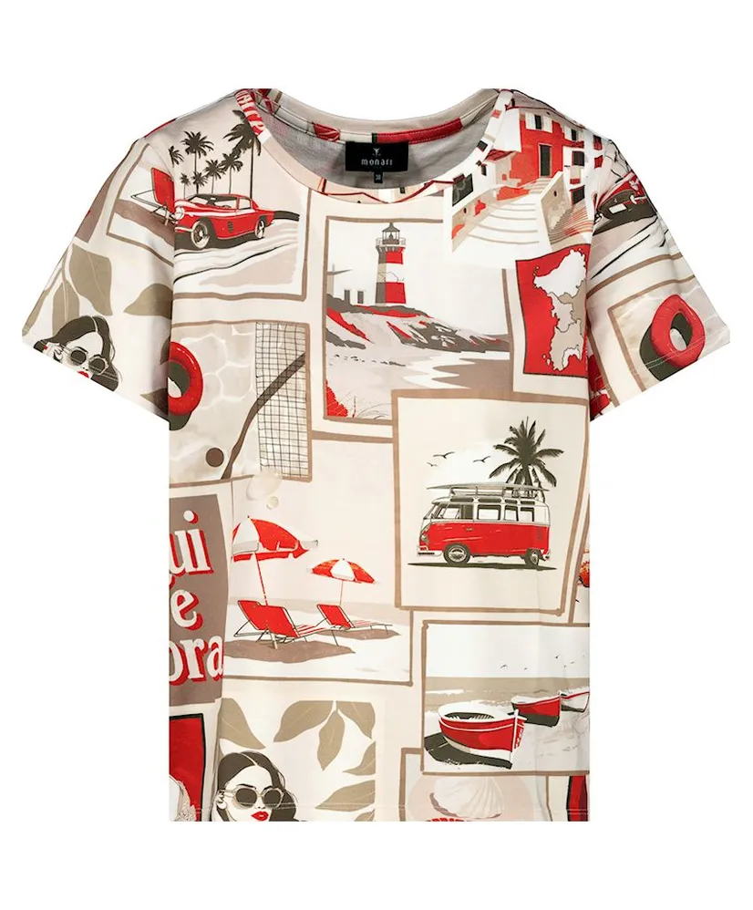 Monari T-Shirt Allover Print