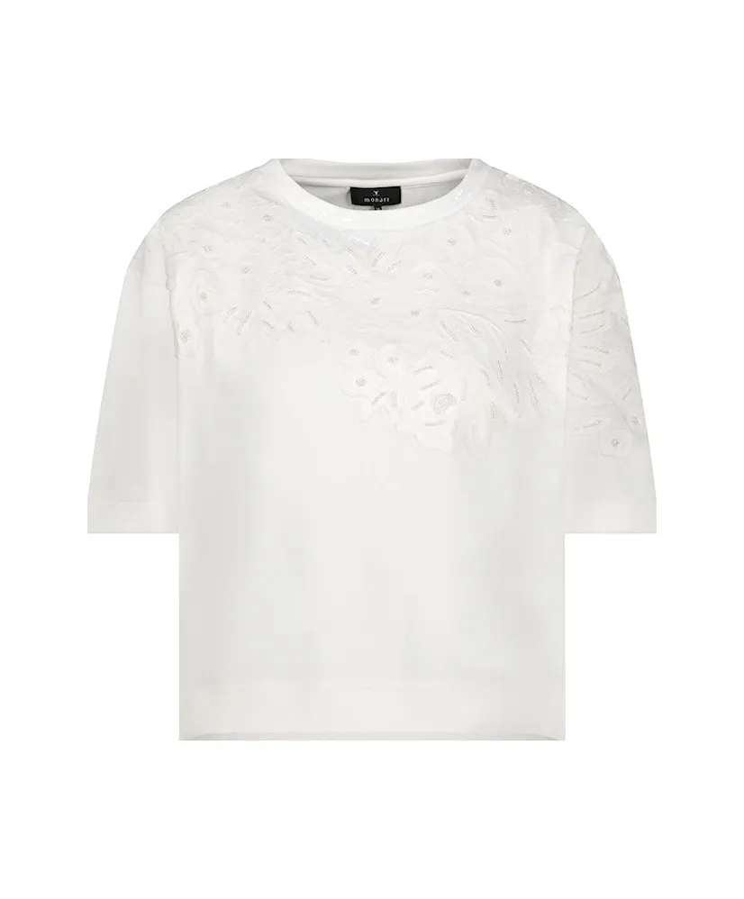 Monari T-shirt Borduursel