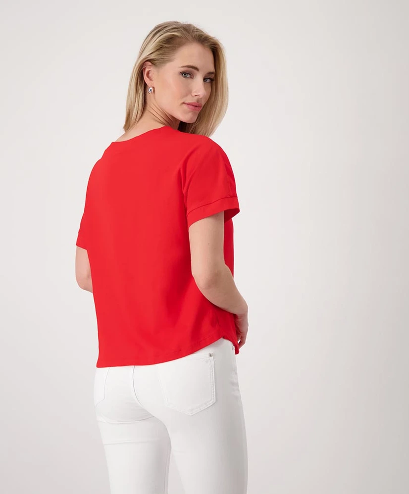 Monari T-shirt Effen