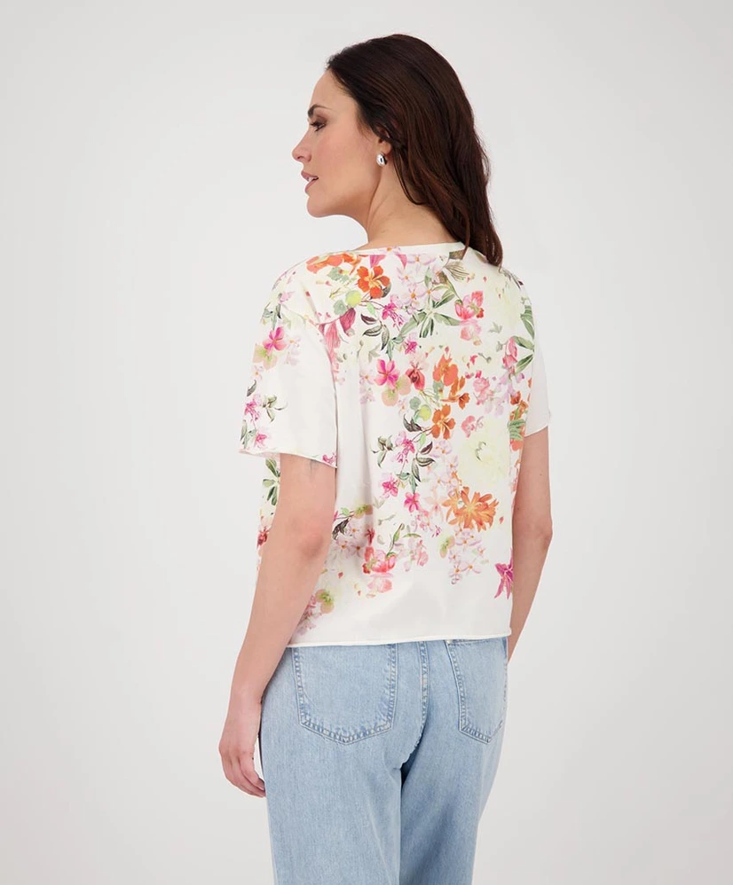 Monari T-shirt Flowers