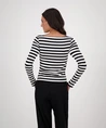Monari T-shirt Gestreept Strass