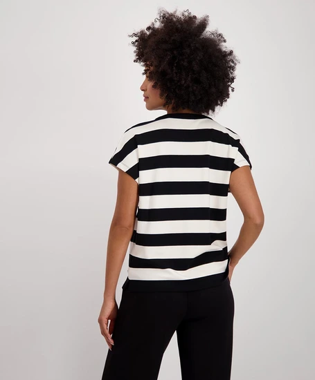Monari T-shirt Gestreept