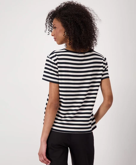 Monari T-shirt Gestreept