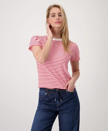 monari T-Shirt Gestreept