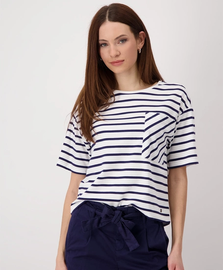 Monari T-Shirt Gestreept