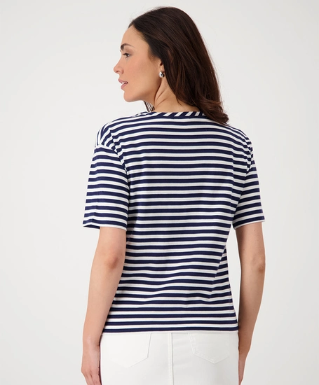 Monari T-Shirt Gestreept