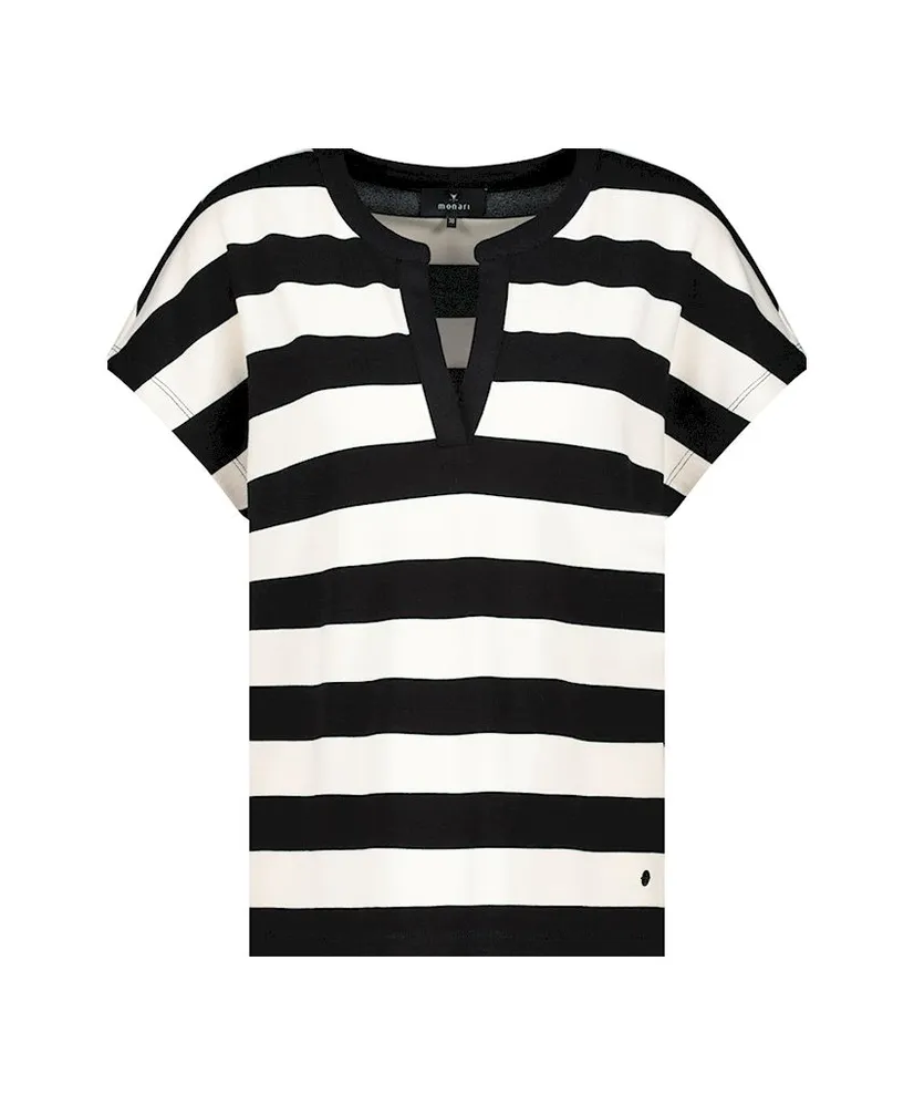 Monari T-shirt Gestreept