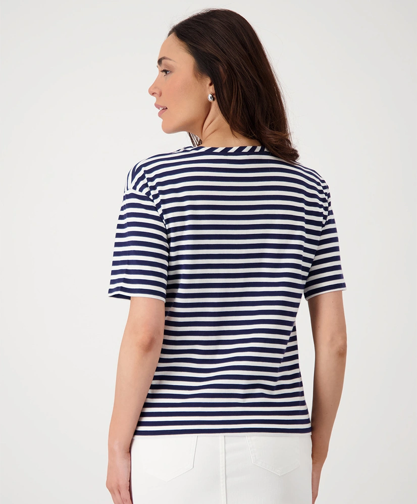 Monari T-Shirt Gestreept