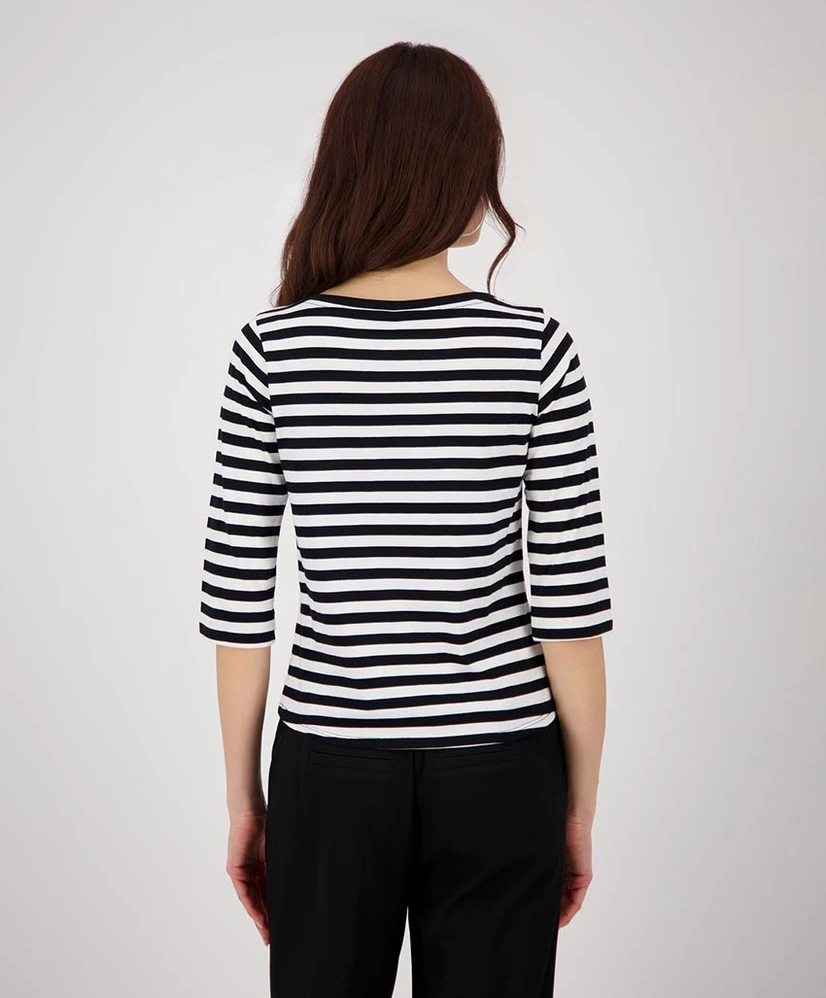 Monari T-shirt Gestreept