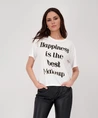 Monari T-shirt Glitteropdruk