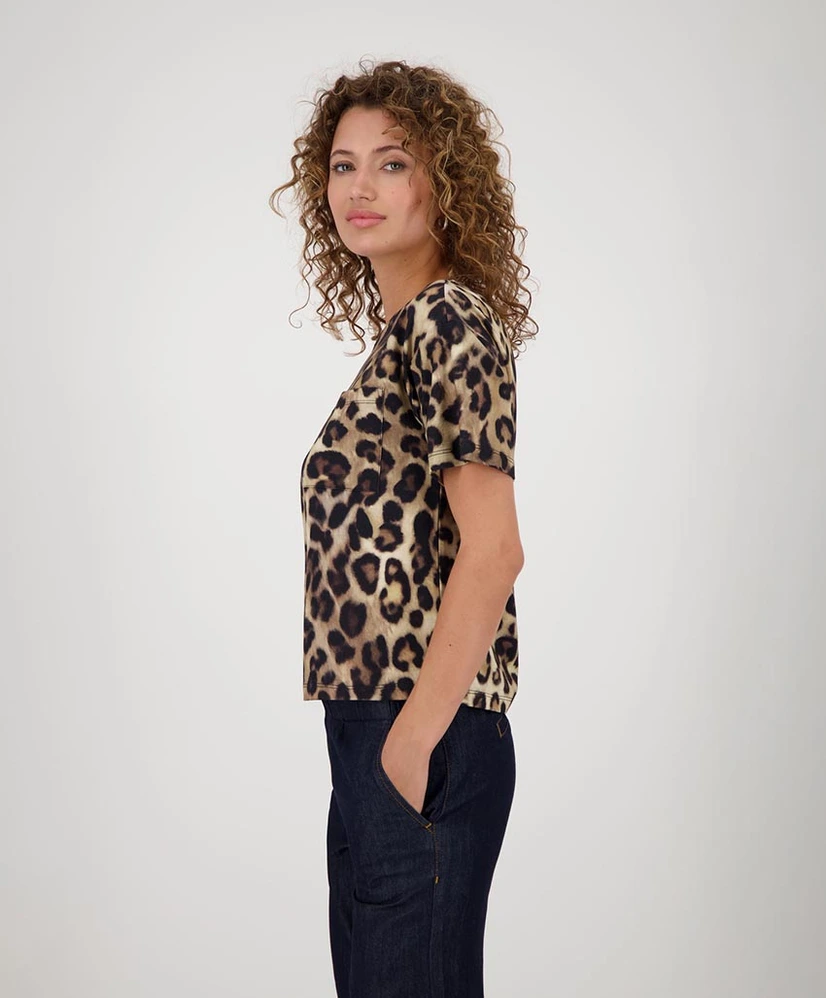 Monari T-shirt Leopard