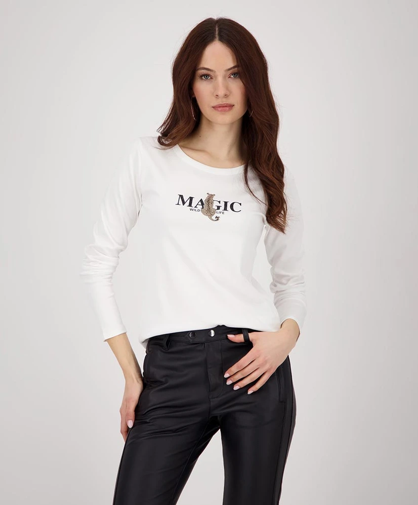Monari T-shirt Magic Leopard