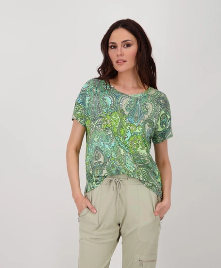 Monari T-shirt Paisley Print