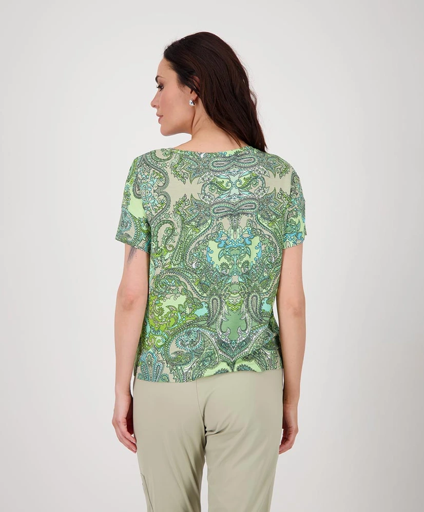 Monari T-shirt Paisley Print