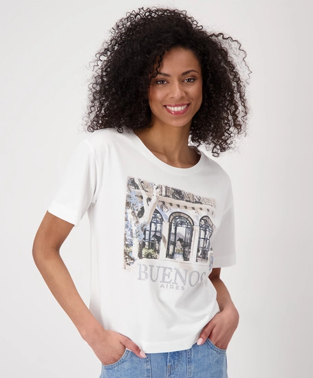Monari T-Shirt Print