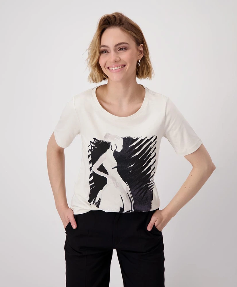 Monari T-Shirt Print