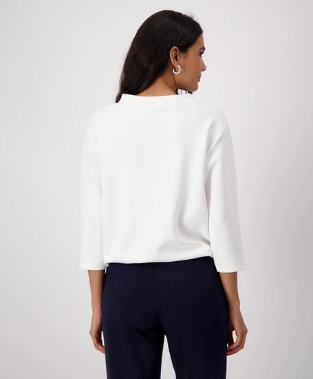 Monari T-shirt Reliëfprint