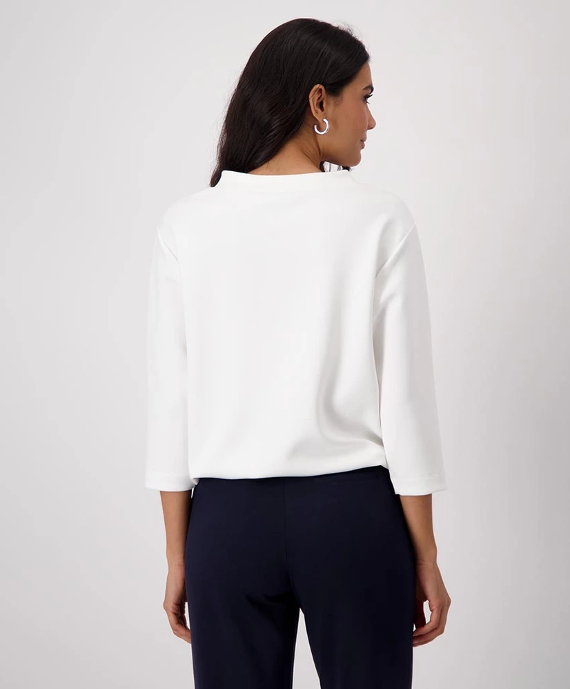 Monari T-shirt Reliëfprint