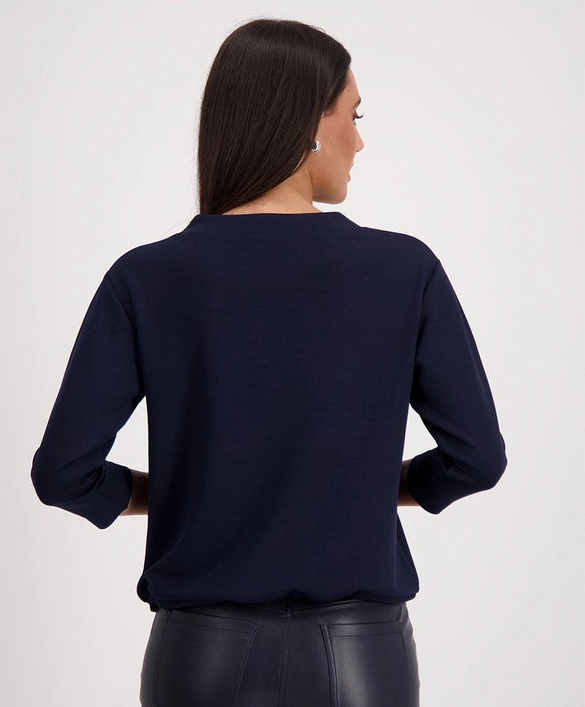 Monari T-shirt Reliëfprint