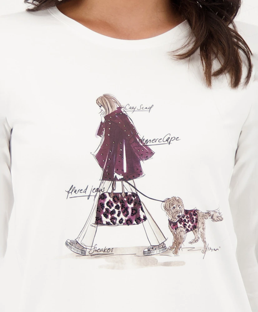 Monari T-Shirt Strasdesign