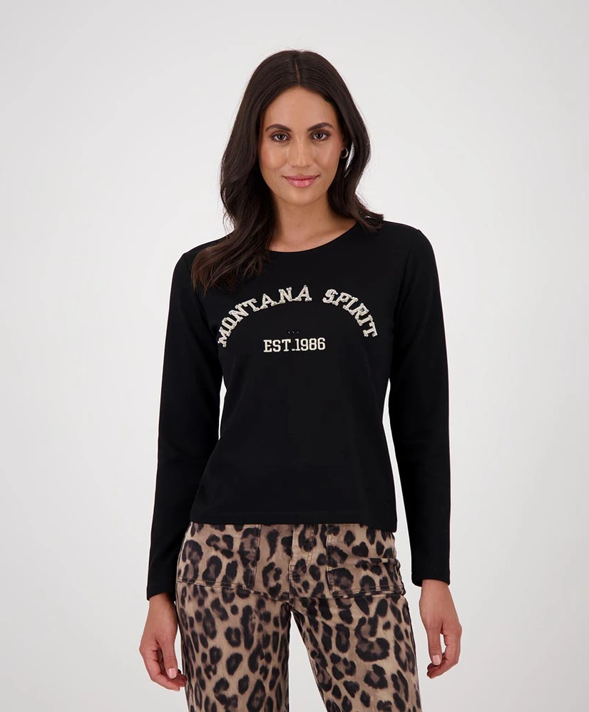 Monari T-shirt Strass