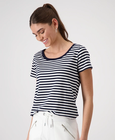 Monari T-shirt Strepen