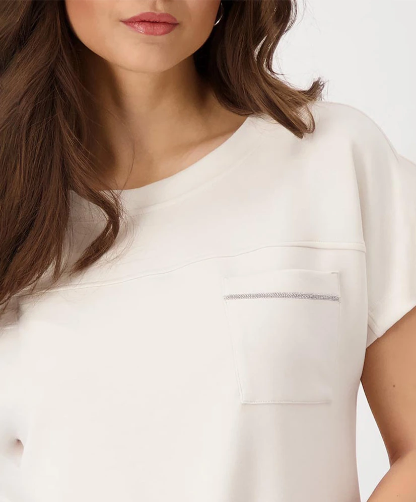 Monari T-shirt Sweat Borstzak