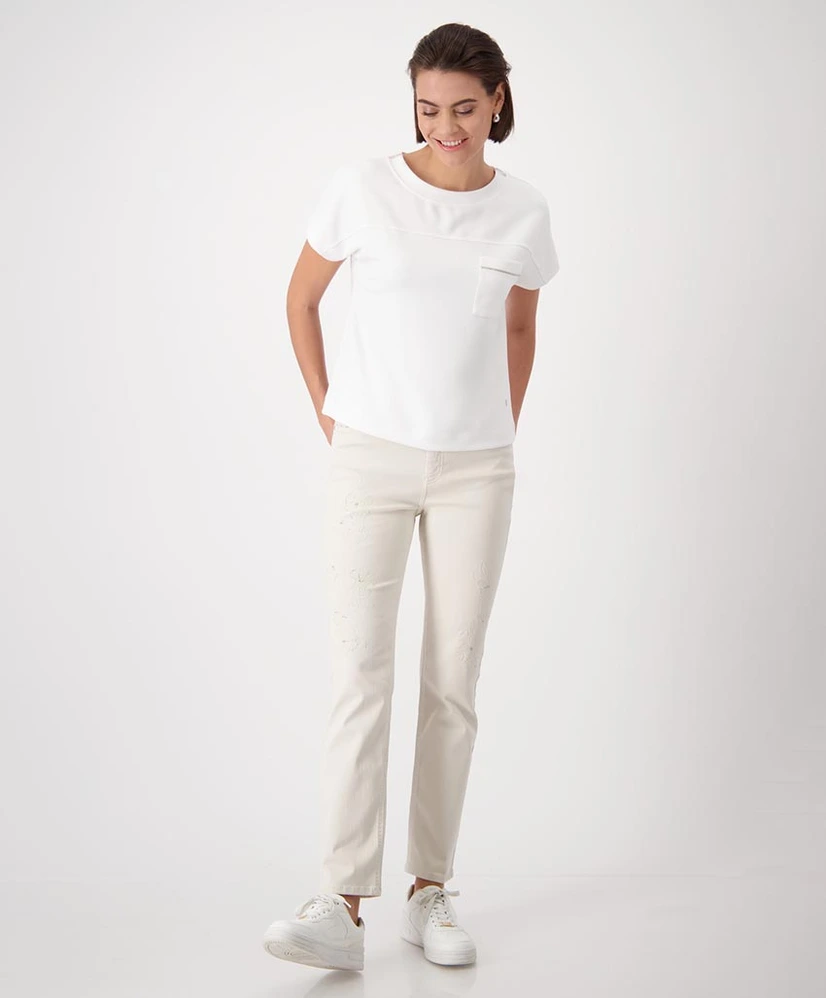 Monari T-shirt Sweat Borstzak