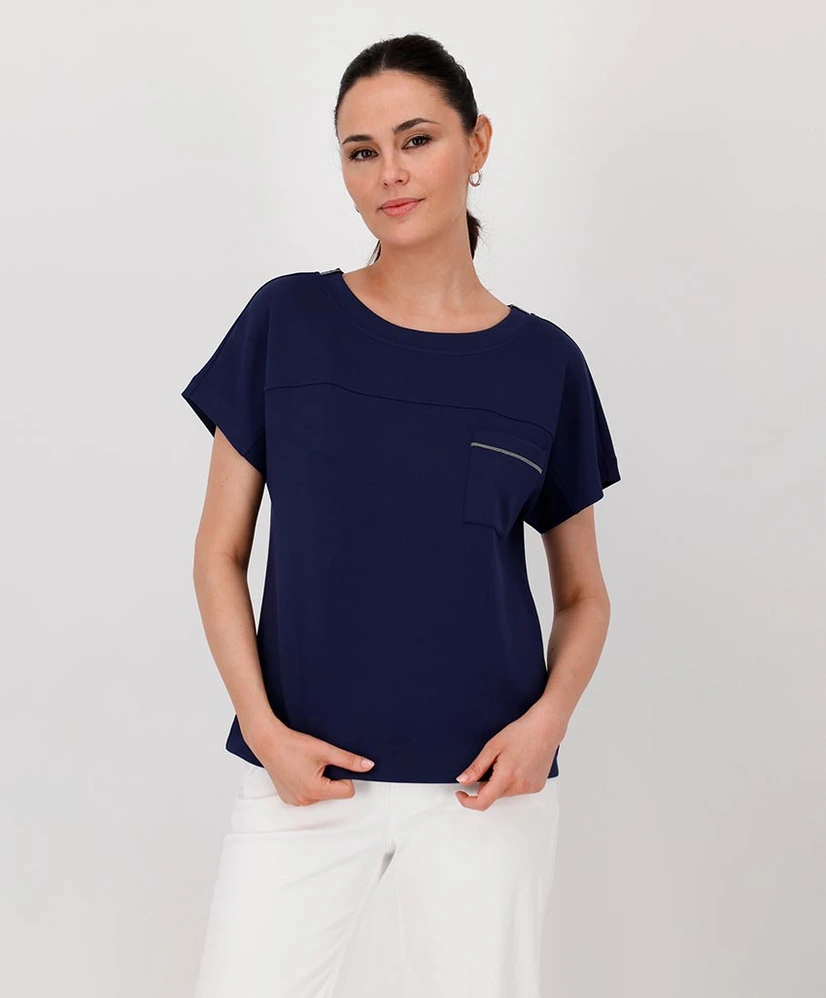 Monari T-shirt Sweat Borstzak