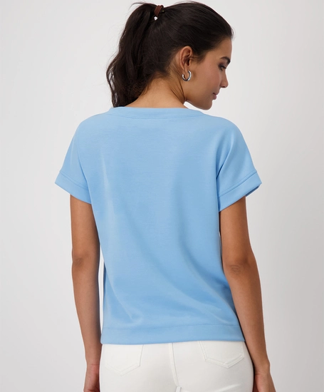 Monari T-shirt Sweat Effen