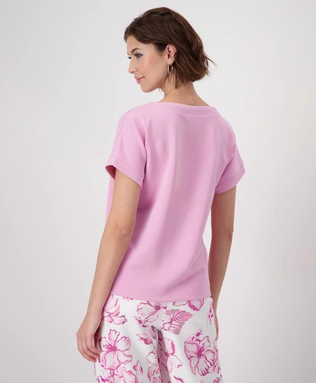 Monari T-shirt Sweat Effen