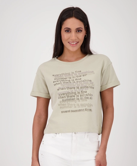 Monari T-shirt Tekst Print