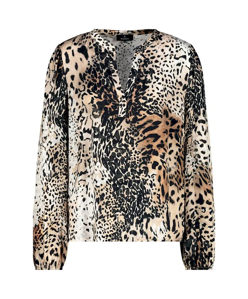 Monari Top Animal Print