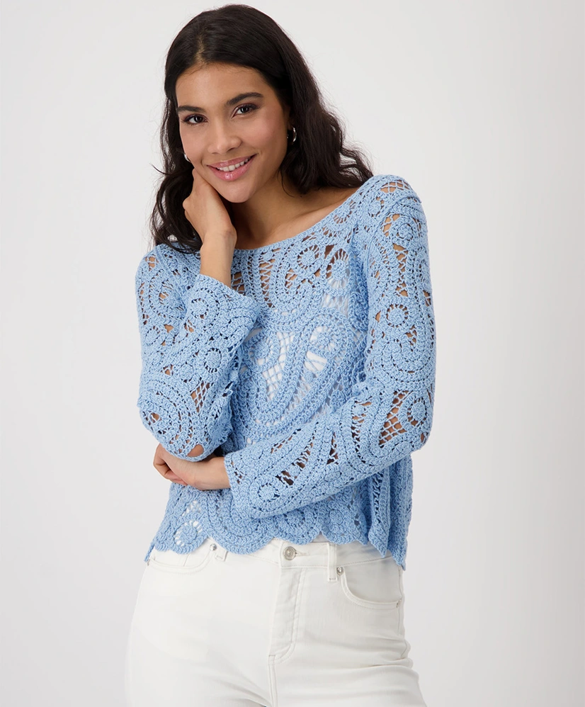 Monari Top Paisley Kant