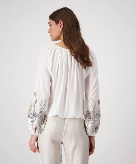 Monari Top Print Flower